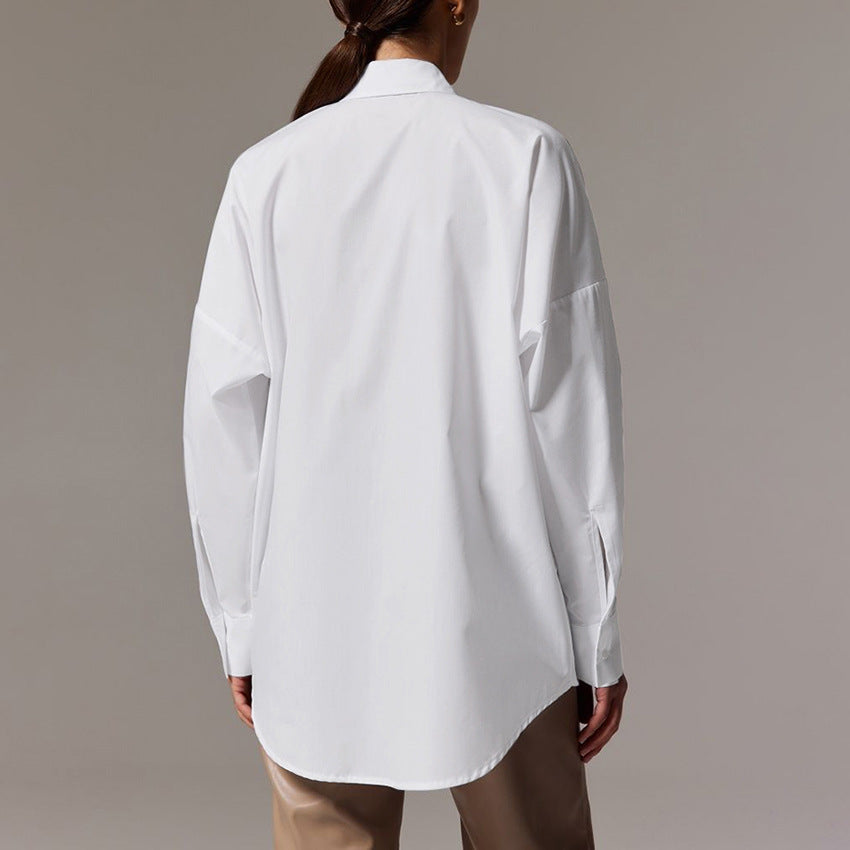 Damen Oversized Hemd Drune