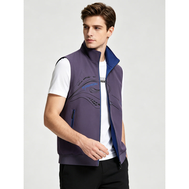 Herren Sportliche High-Performance Weste Drune