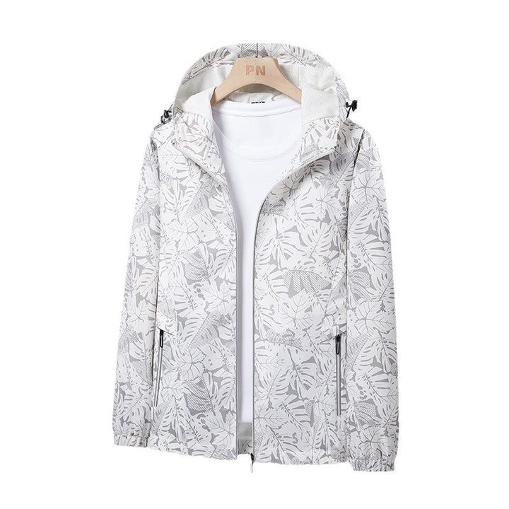 Herren Leichte Outdoor-Jacke mit Kapuze Drune