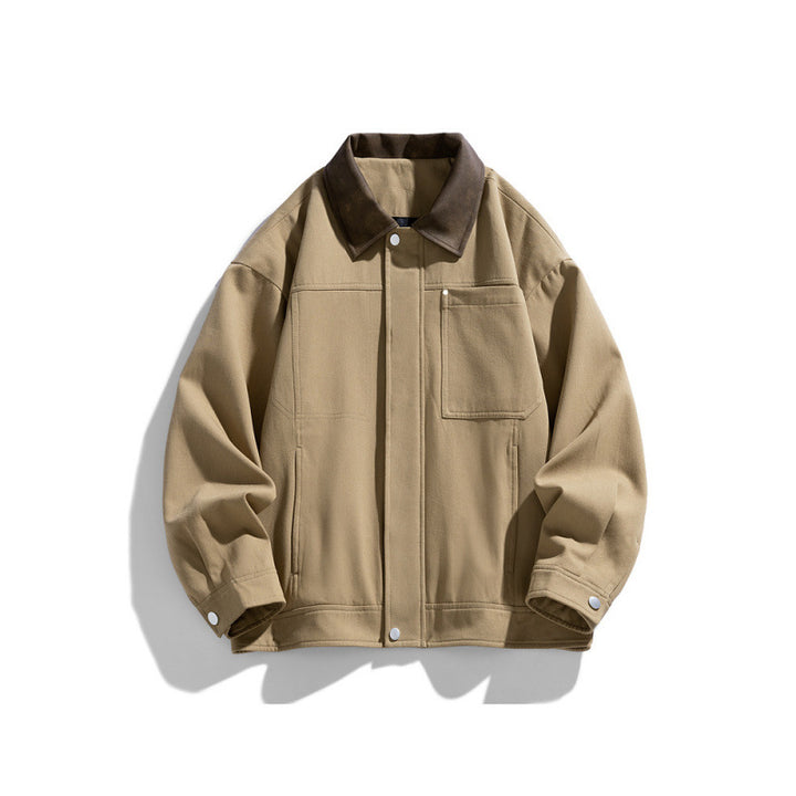 Herren Overshirt mit klassischen Brusttaschen Drune