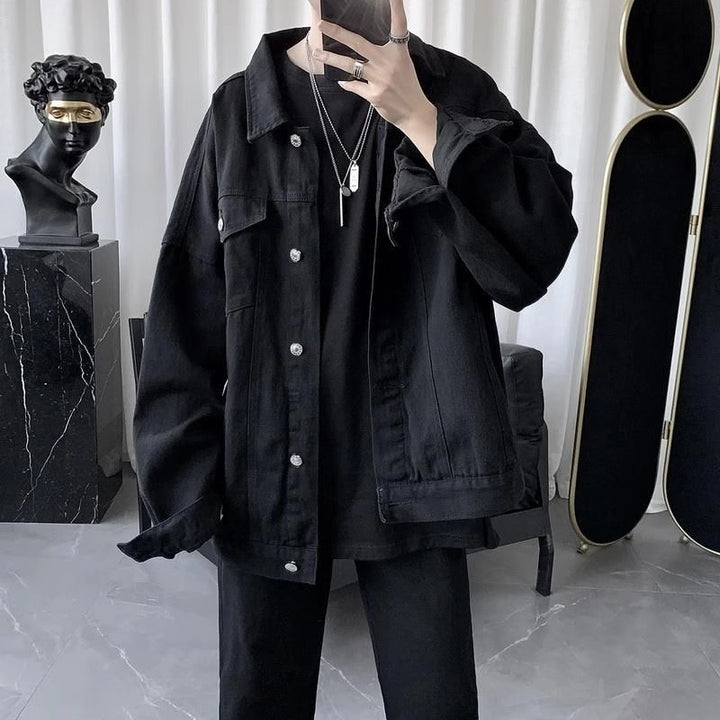 Herren Lässige Denimjacke Drune 1788342342