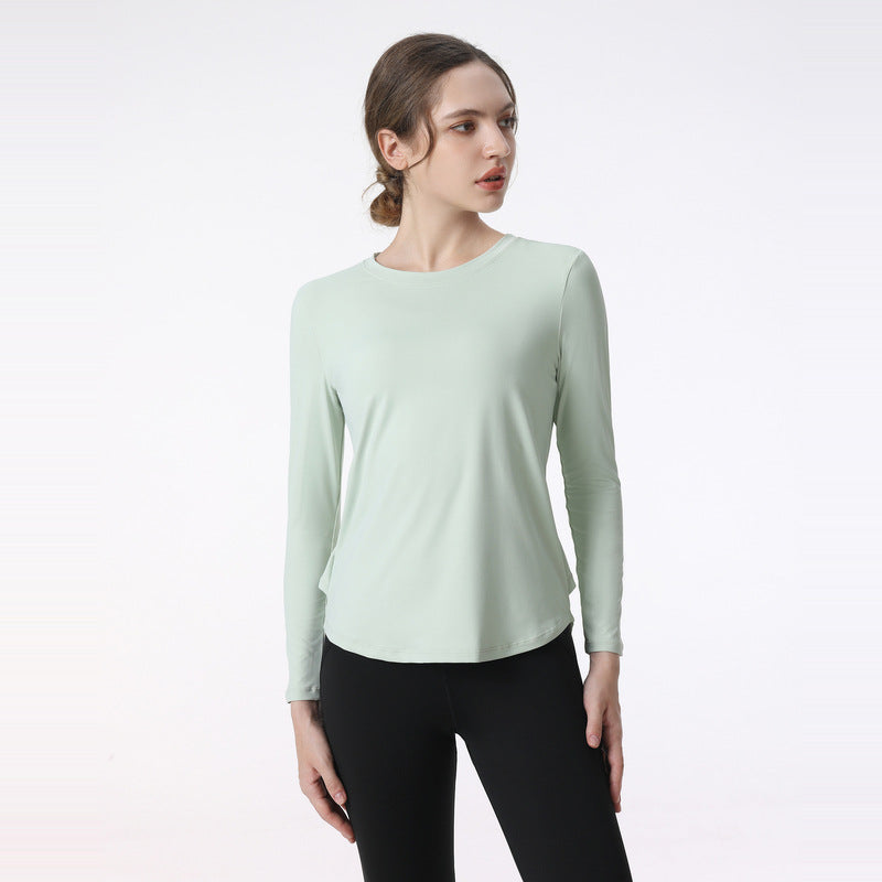 Damen Atmungsaktives Langarm-Sportshirt mit UV-Schutz und feuchtigkeitsableitender Technologie Drune