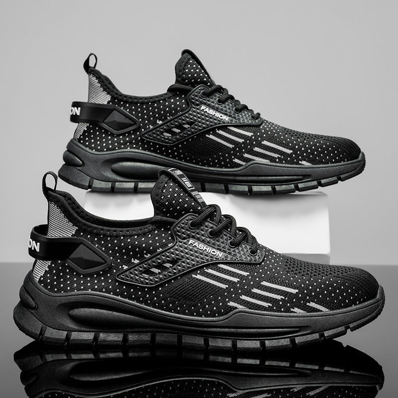 Damen Atmungsaktive Sport Sneakers mit flexiblem Sohlenprofil und rutschfester Laufsohle Drune