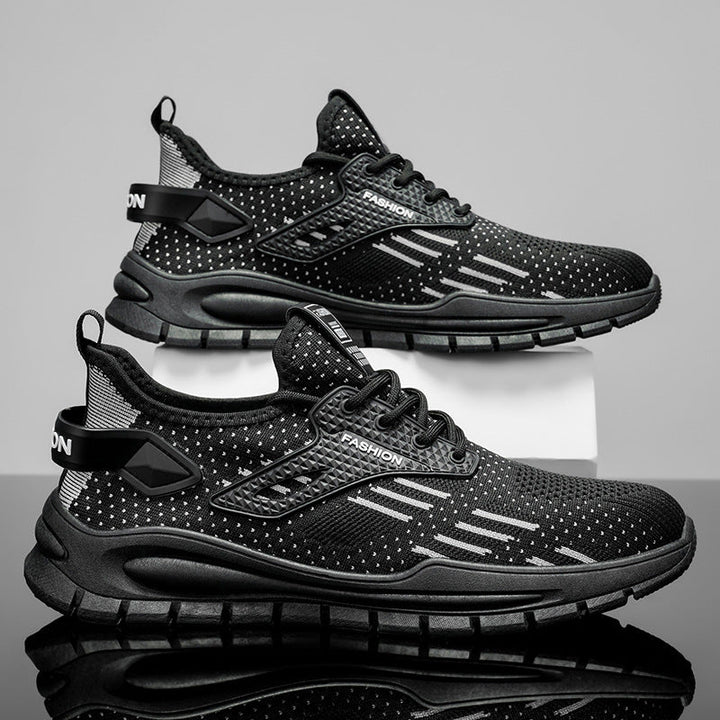 Damen Atmungsaktive Sport Sneakers mit flexiblem Sohlenprofil und rutschfester Laufsohle Drune