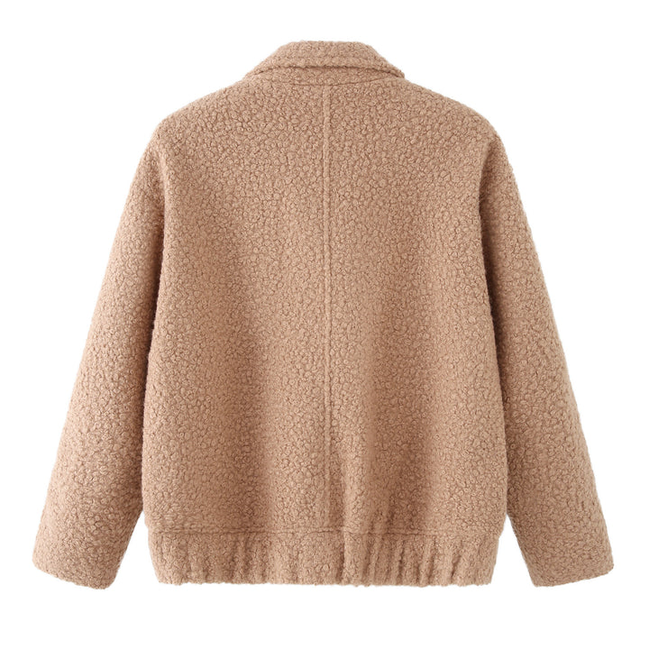Damen kuschelige Übergangsjacke Drune