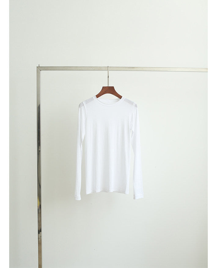 Damen Langarmshirt aus hochwertigem Baumwollmix Drune