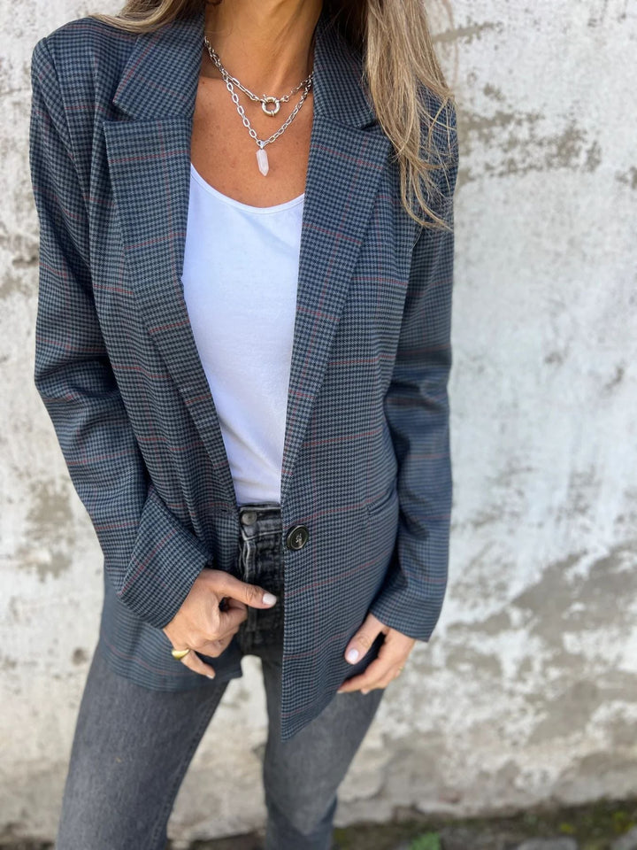 Drune | Ein Knopf Taschen Blazer