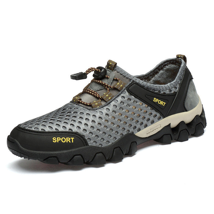 Herren Atmungsaktive Outdoor-Sportschuhe mit rutschfester Sohle Drune