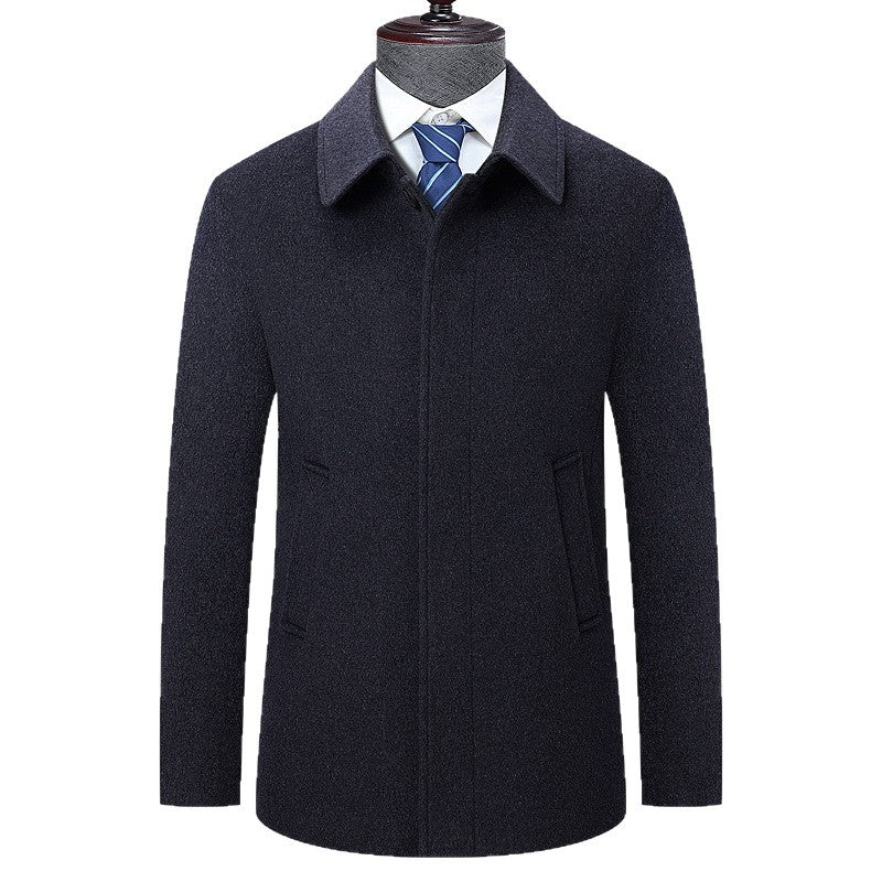 Herren moderner Steppmantel Drune