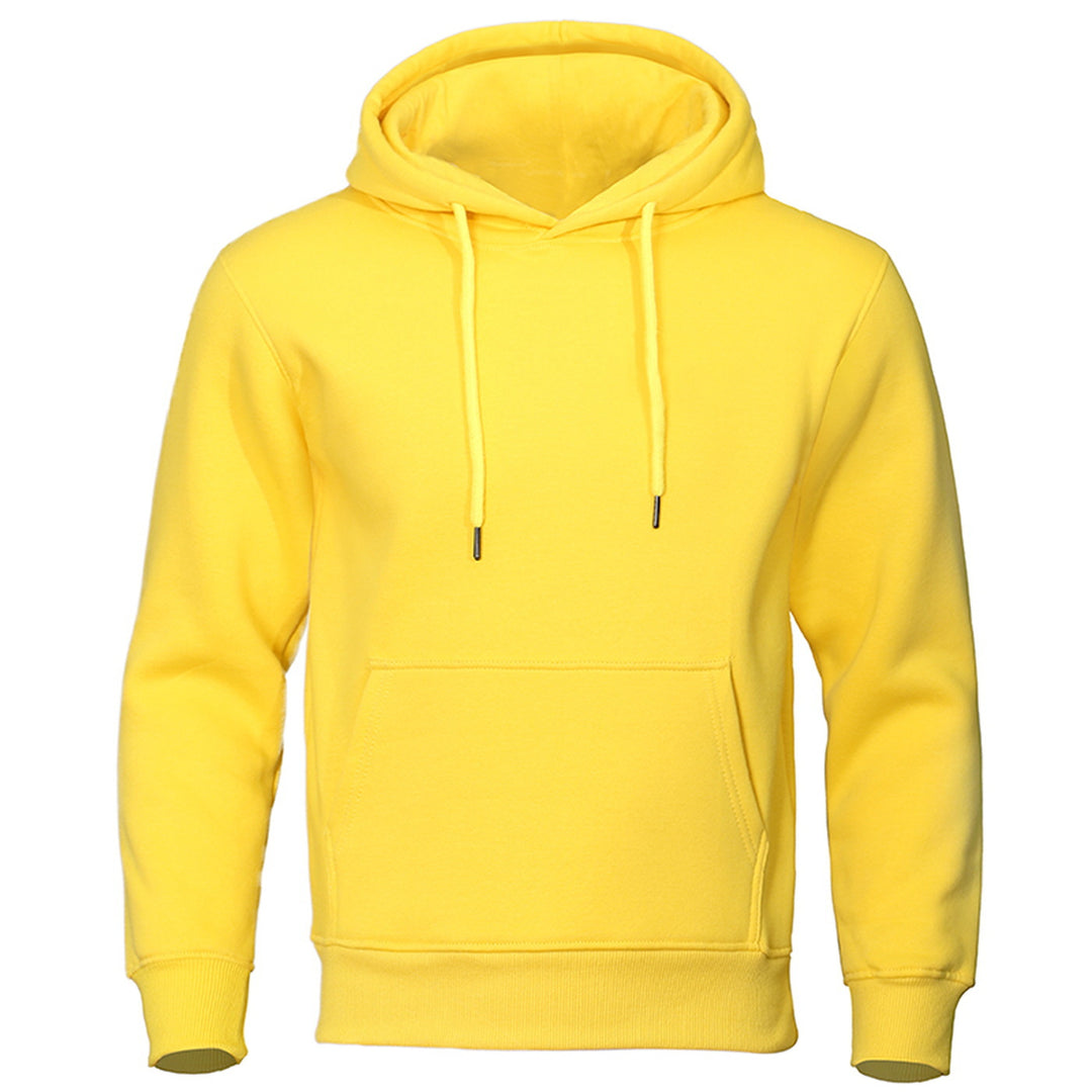 Unisex Premium-Kapuzenpullover mit extra hohem Kragen, Kängurutasche und gebürstetem Innenfutter Drune