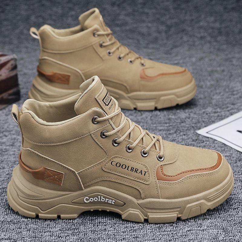 Damen robuste Schnürstiefel mit gepolsterter Innensohle Drune