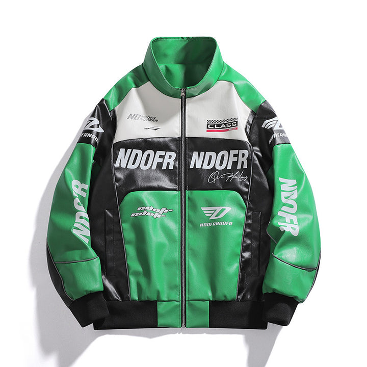 Herren Bikerjacke mit reflektierenden Details Drune