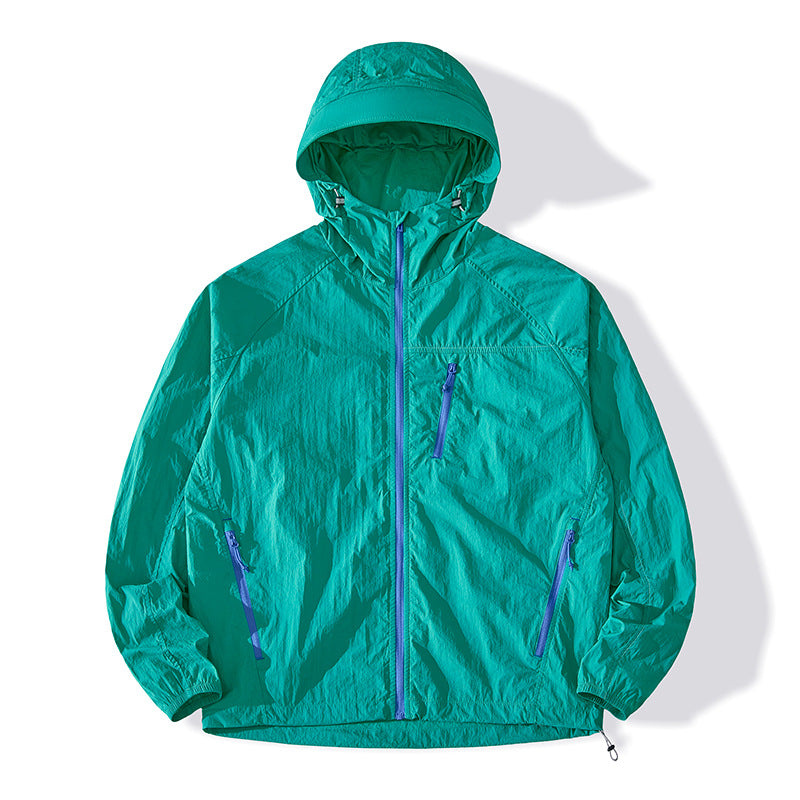 Damen Atmungsaktive und wasserdichte Outdoor-Jacke Drune