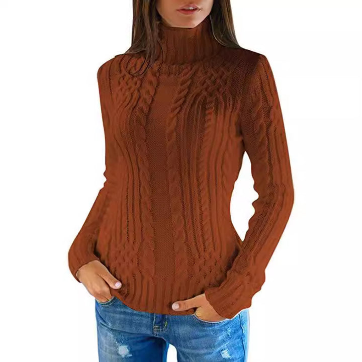 Damen Strickpullover im stylishen Kabelmuster Drune