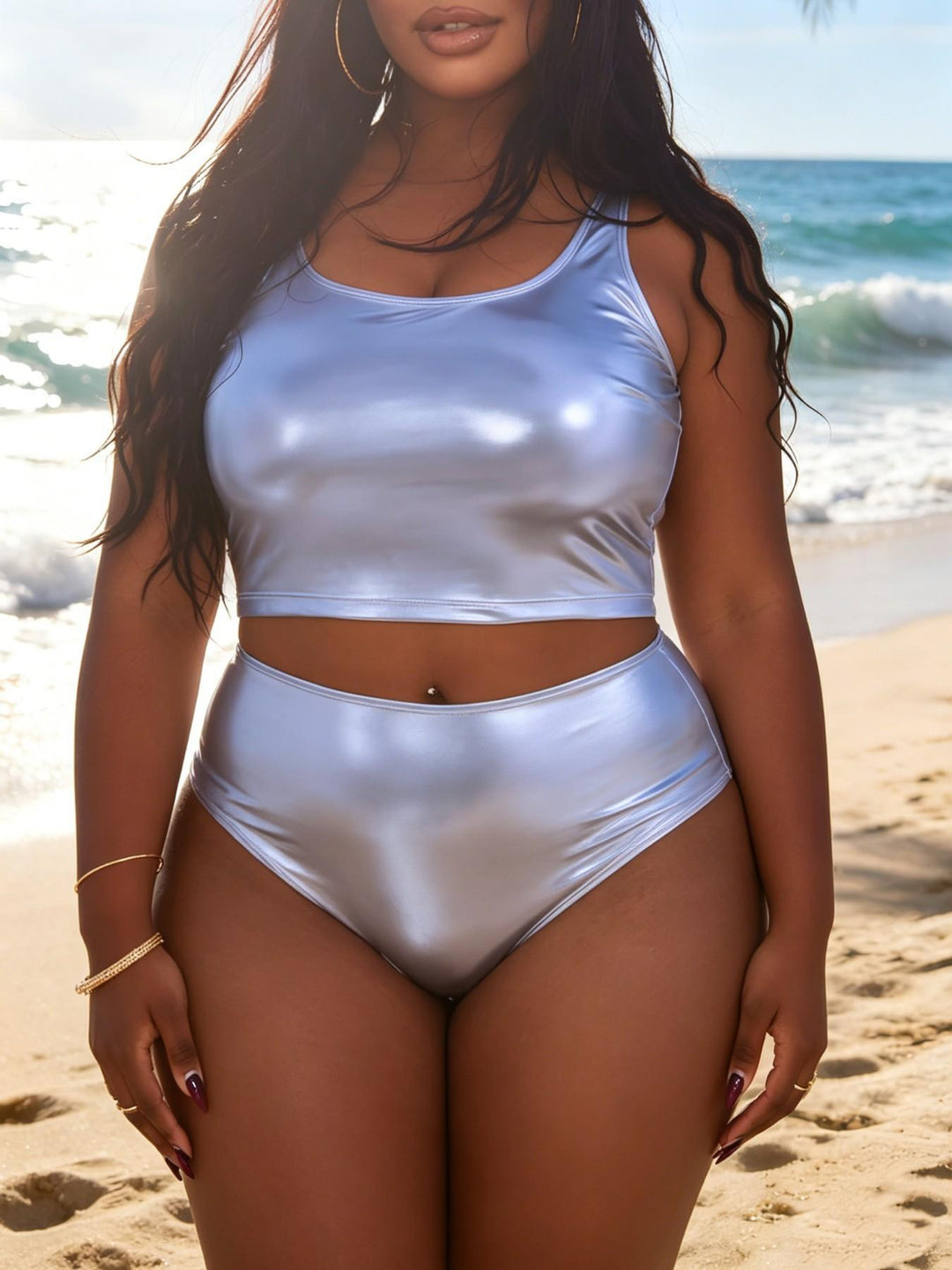 Damen Sportlicher Bikinis Drune