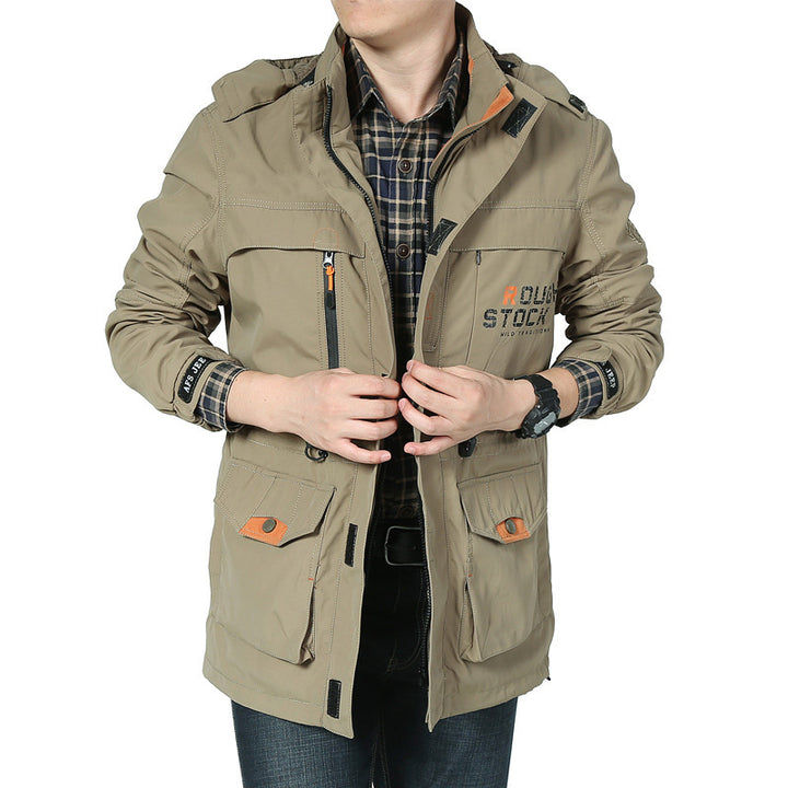 Herren Multifunktionale Winterjacke Drune