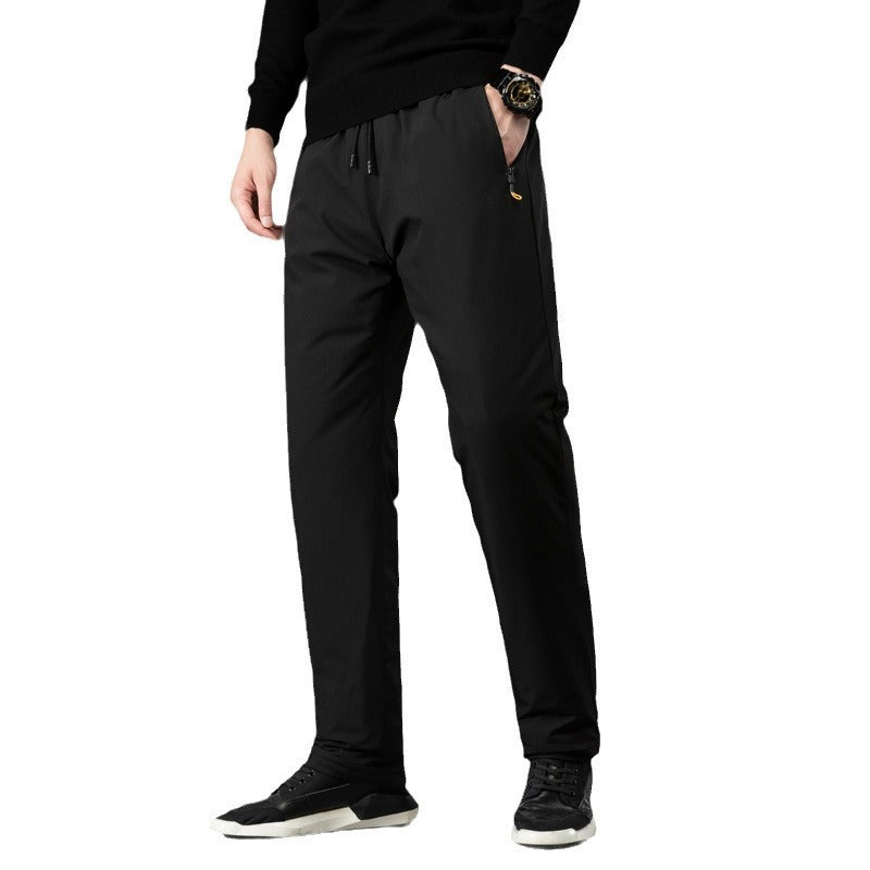 Herren Technische Jogginghose mit hohem Komfortbund, tapered Schnitt und Stretch-Gewebe Drune
