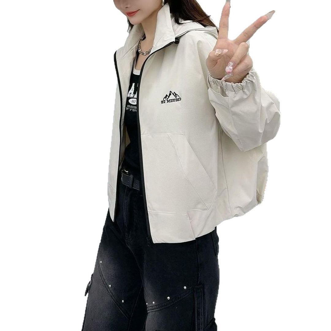 Damen sportliche Übergangsjacke mit lässigem Schnitt Drune