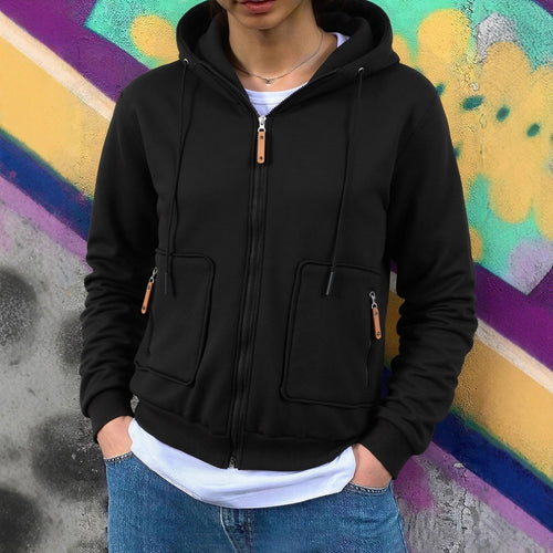 Herren Sportliche Fleecejacke Drune