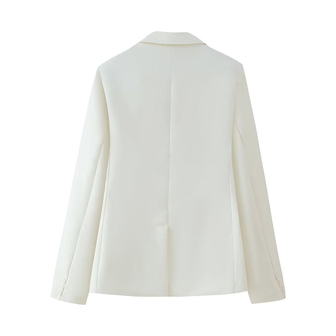 Damen elegante Blazerjacke mit eingefassten Taschen und modernem Schnitt Drune