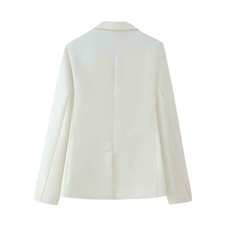 Damen elegante Blazerjacke mit eingefassten Taschen und modernem Schnitt Drune