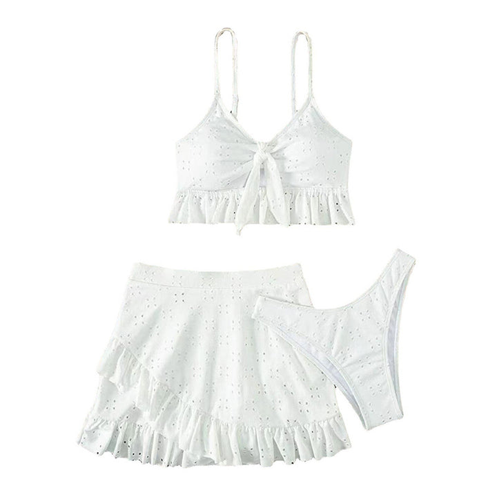 Damen Crop-Top und Rock Set Drune