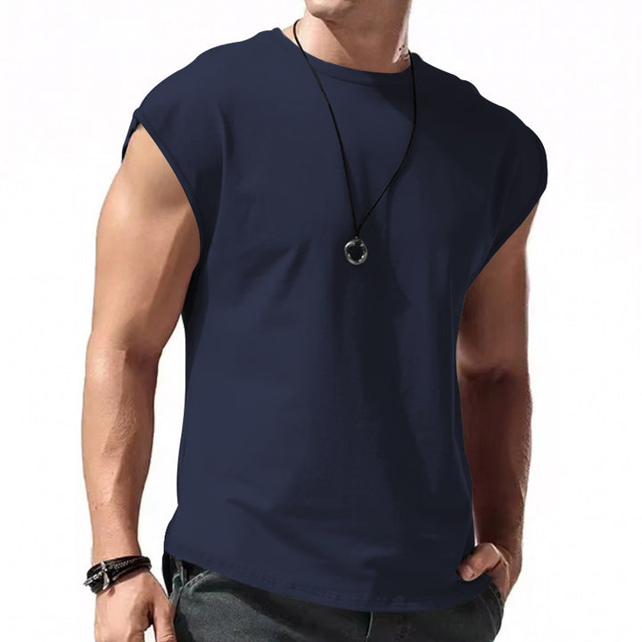 Herren modernes Oversize T-Shirt mit kurzem Ärmel Drune
