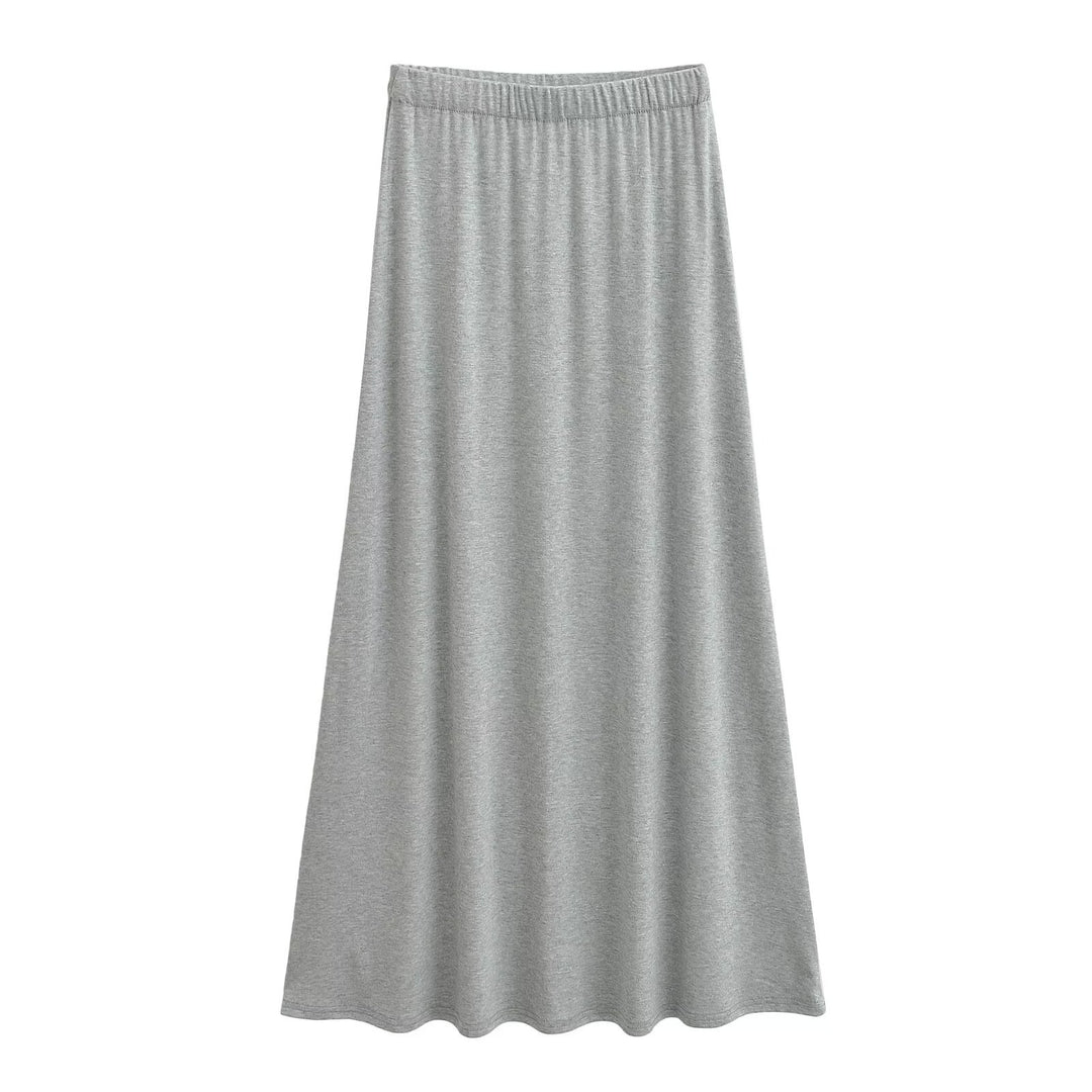 Damen Maxirock aus leichtem Jersey Drune