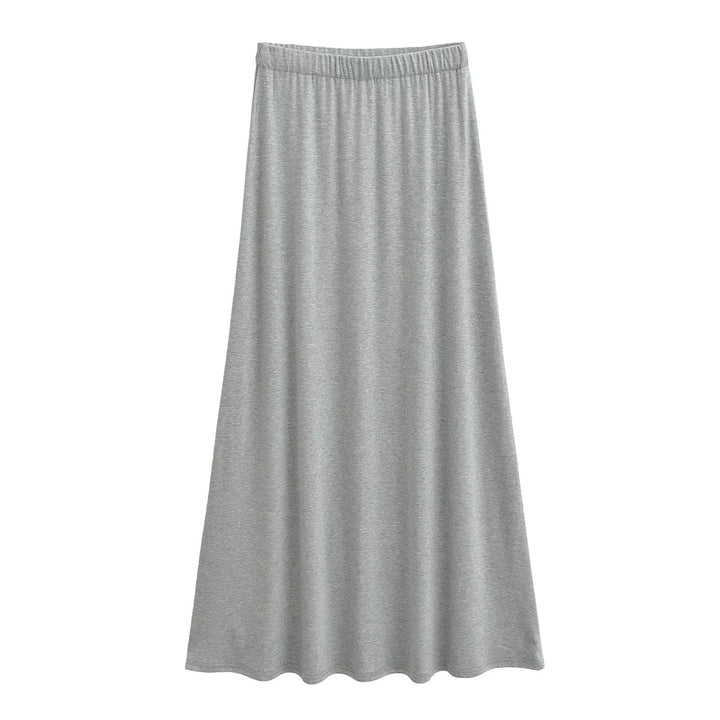 Damen Maxirock aus leichtem Jersey Drune