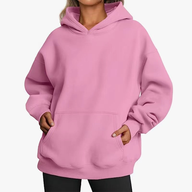 Damen Oversized Kapuzenpullover Drune