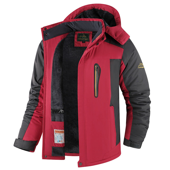 Herren Technische Outdoorjacke mit viele Taschen Drune