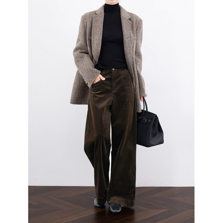 Damen Eleganter und lässiger Cord-Blazer Drune