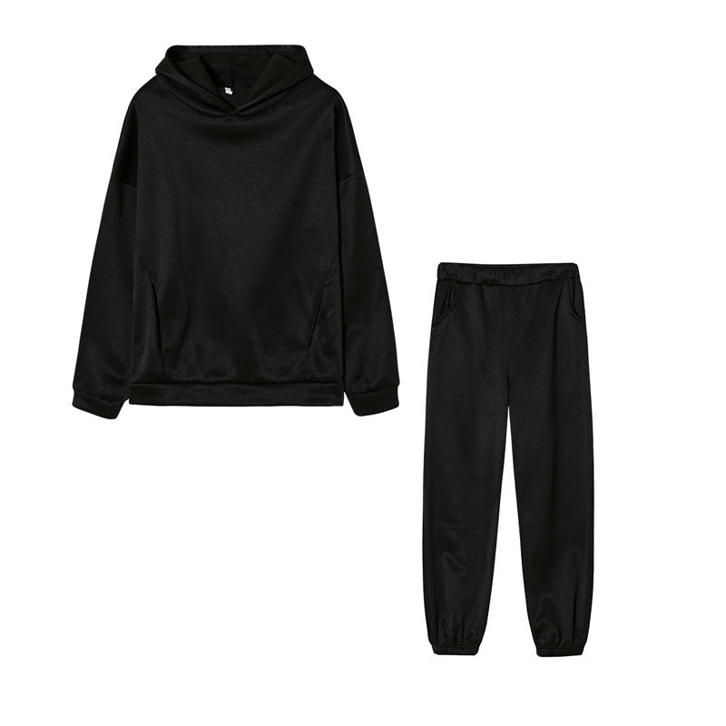 Damen Sportliches Hoodie- und Jogginghose-Set Drune