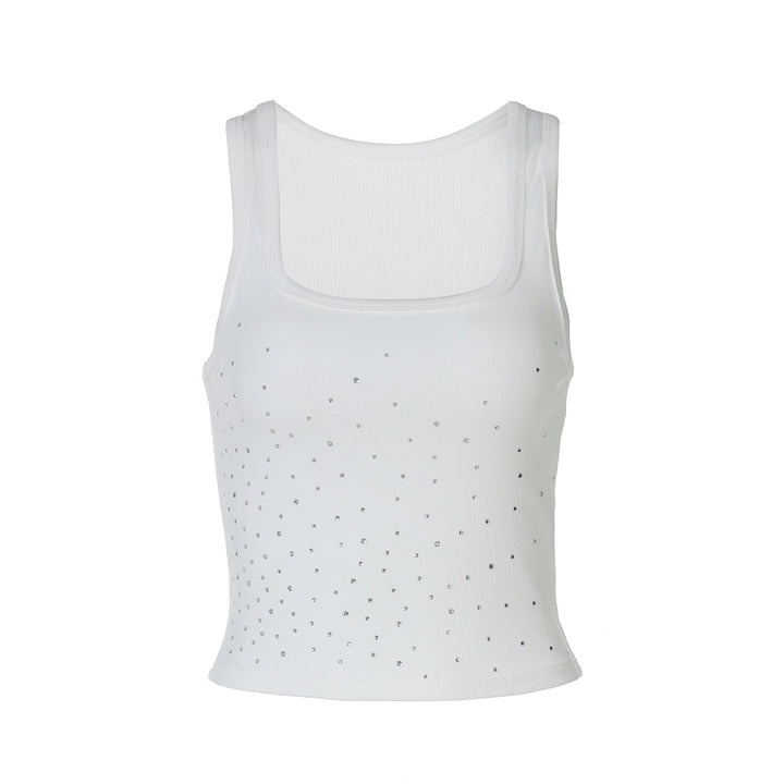 Damen Trendiges Glitzerndes Bustier-Top Drune