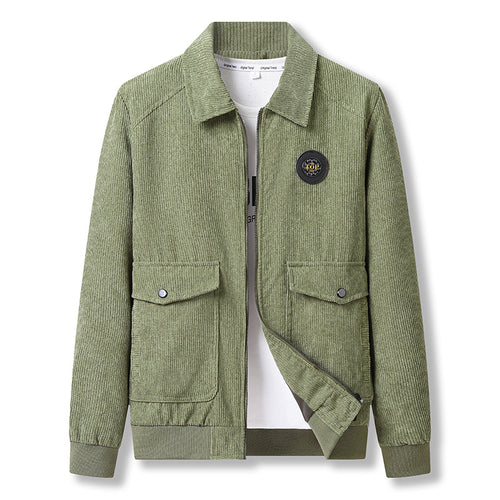Herren Cordjacke mit praktischem Zip Drune