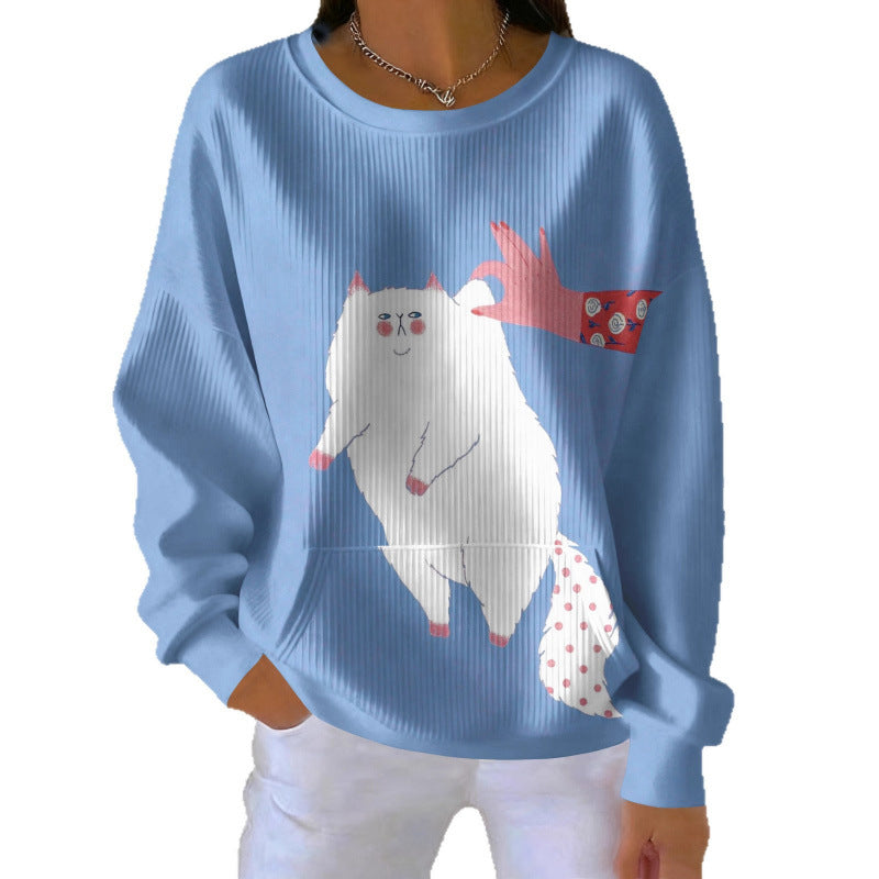 Damen Gemütlicher Pullover Drune