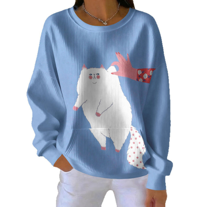 Damen Gemütlicher Pullover Drune