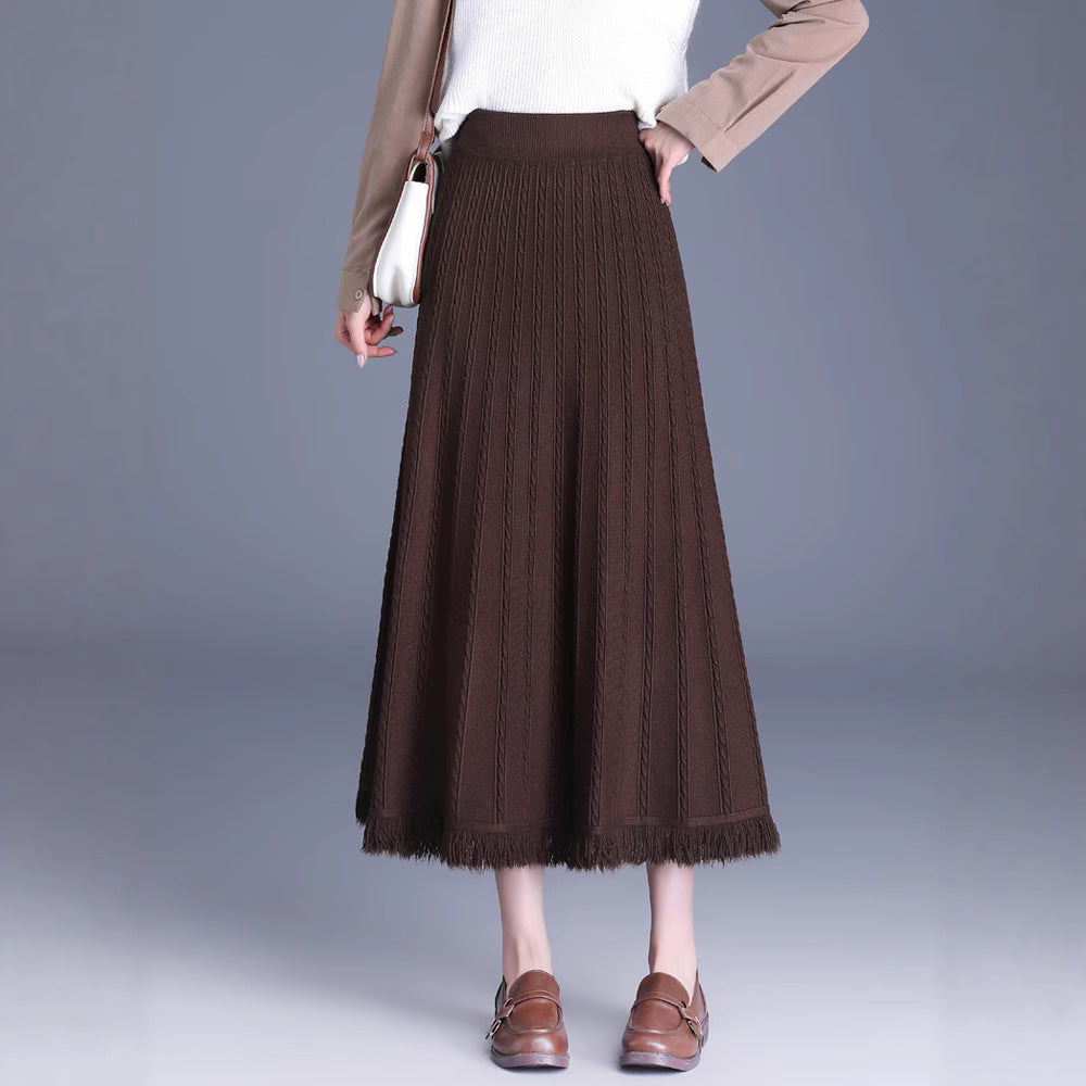 Damen Maxikleid Drune