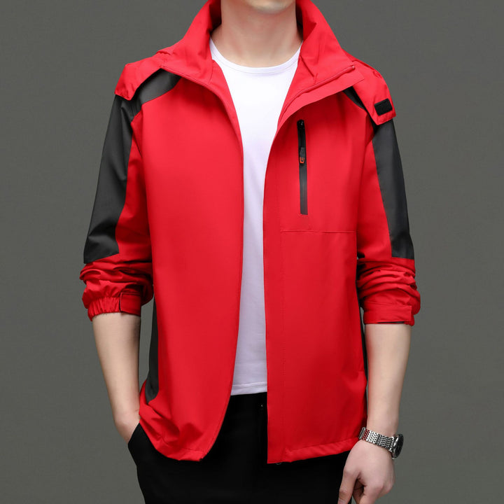 Herren Funktionsjacke mit atmungsaktiver Membran und praktischem Design Drune