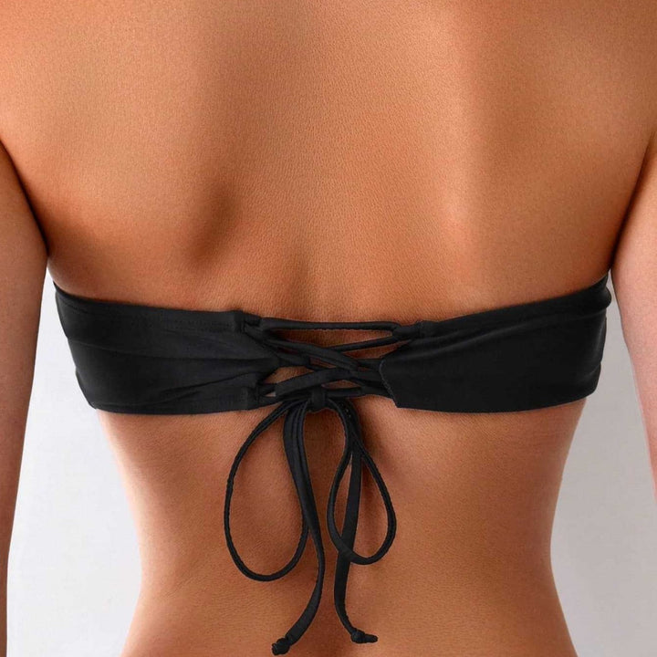 Damen Bandeau-Bikini mit eleganten Schmuckakzenten Drune