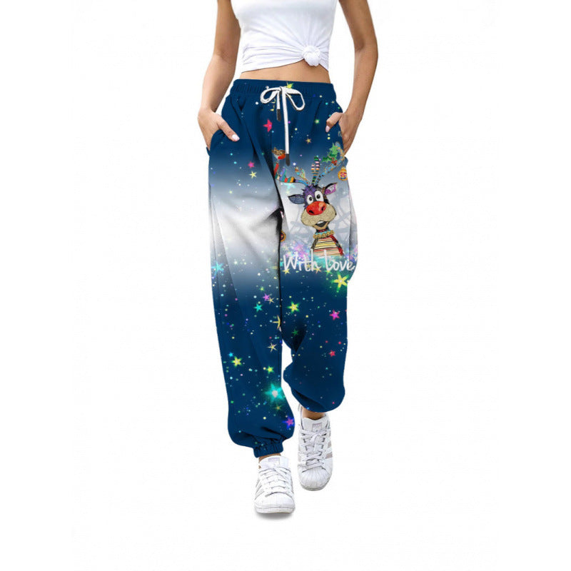 Damen Freizeit Hose Drune