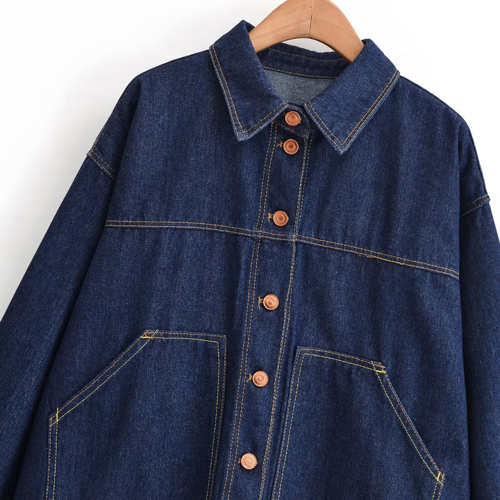 Damen Oversize-Denimjacke im Worker‑Look Drune