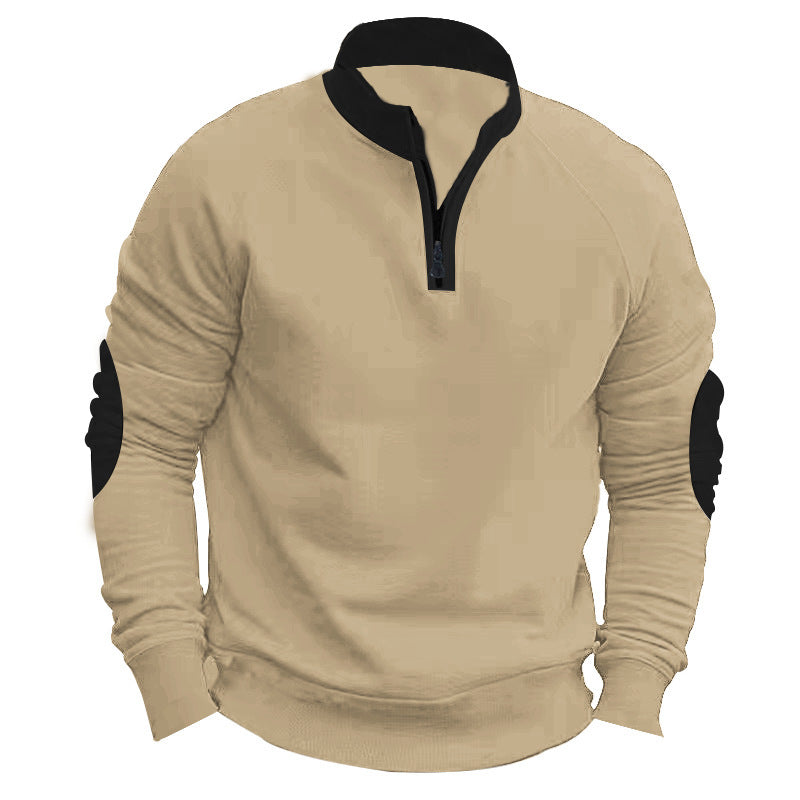 Herren Sportpullover mit Stehkragen Drune