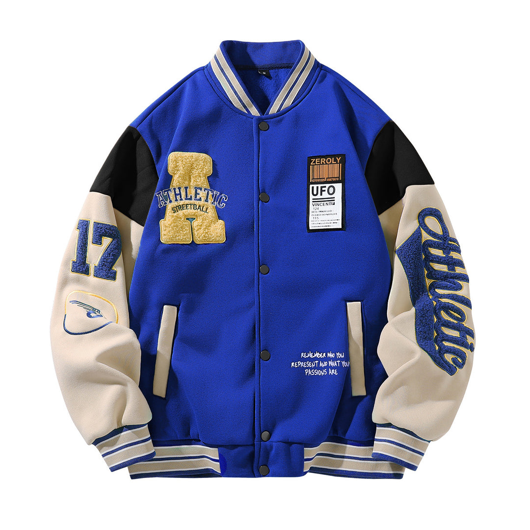 Herren Elegante College-Jacke Drune