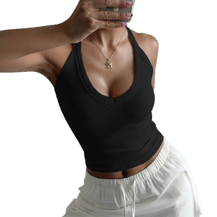 Damen Sportliches Trägershirt mit modischem Bicolor-Design Drune
