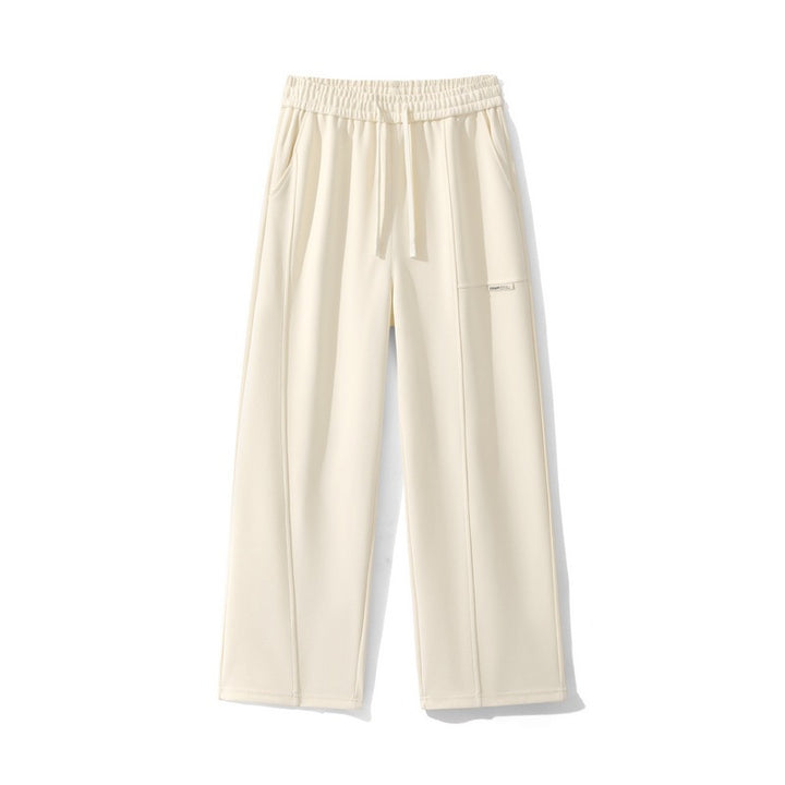 Damen Lounge-Hose mit weitem Bein, elastischem Bund & Seitentaschen Drune