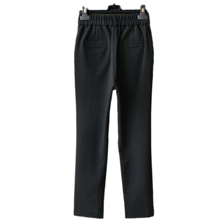 Damen Hoch taillierte Freizeit-Hose Drune