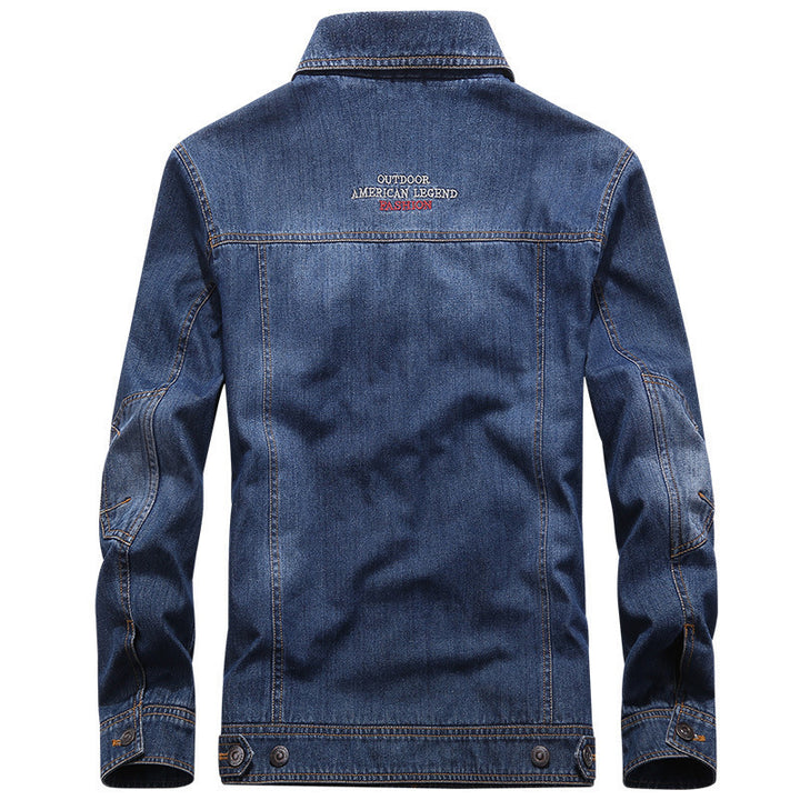 Herren Klassische Jeansjacke Drune