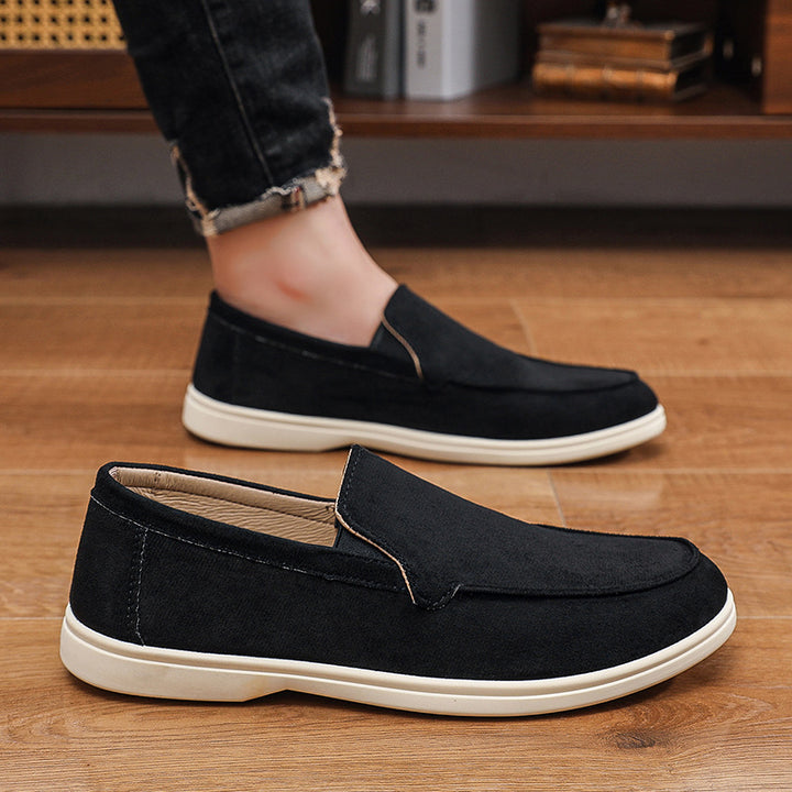 Herren Elegante Slipper aus hochwertigem Wildleder