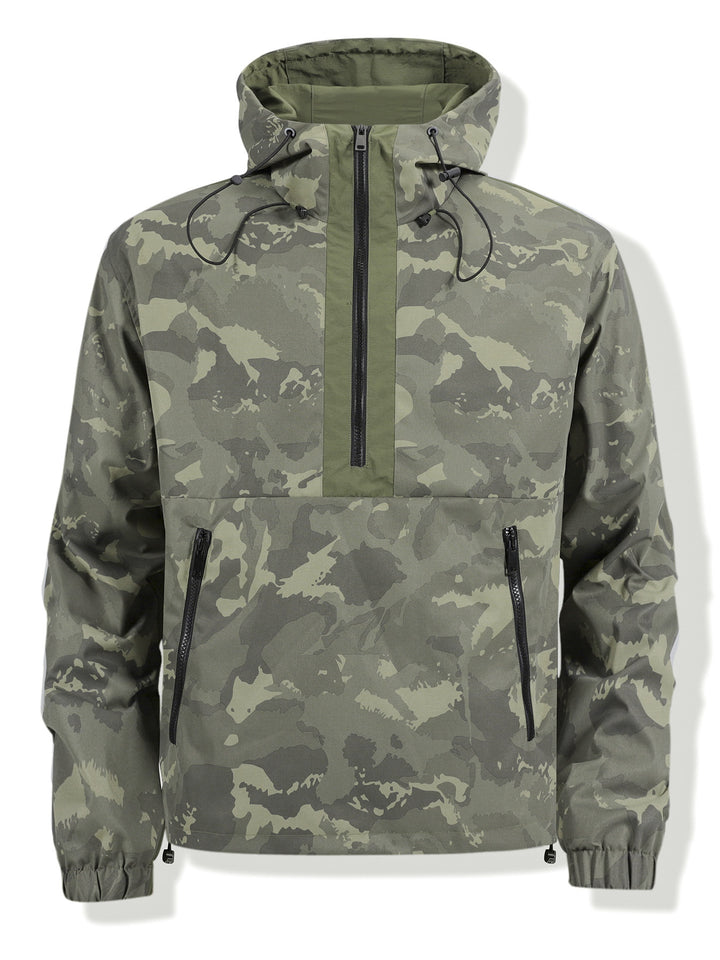 Herren funktionale Übergangsjacke im Camouflage-Design Drune